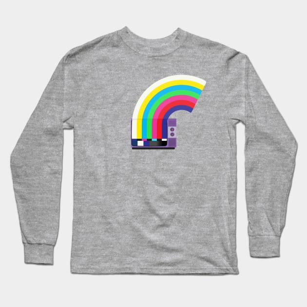 Weather Channel - Rainbow Long Sleeve T-Shirt by wildnotions